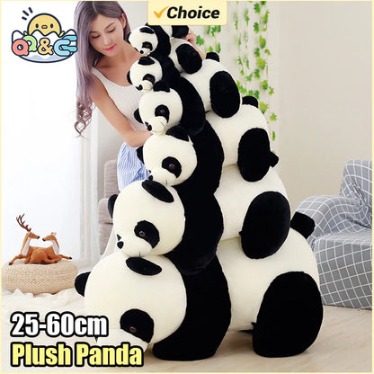 Adorable peluche panda géant