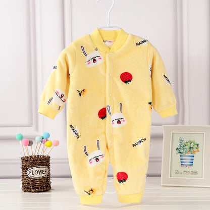 Long Sleeve Baby Romper Winter Clothes