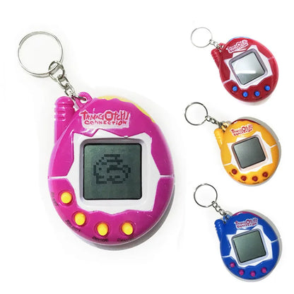 1PC Tamagotchi transparent - Cyber ​​Pet virtuel 168 en 1 - Jouet pixel nostalgique