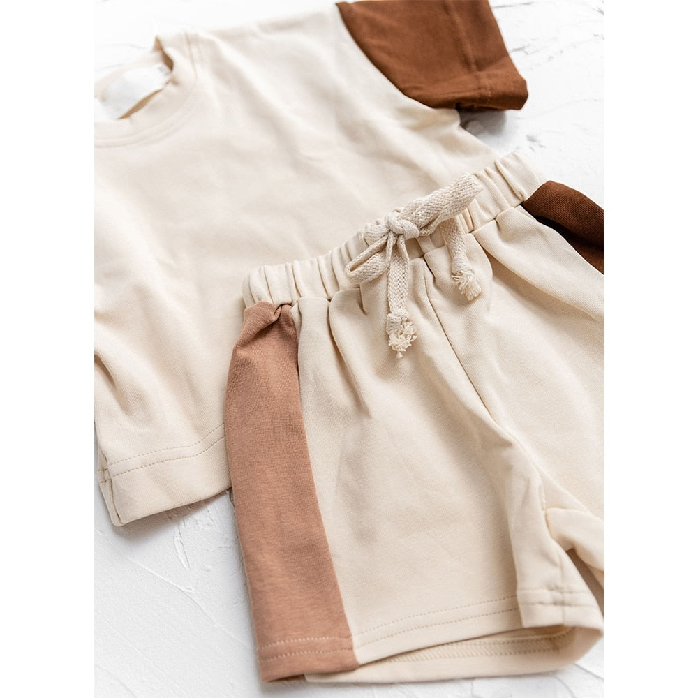 Summer Baby Boy T-Shirt+Pant 2Pcs Set