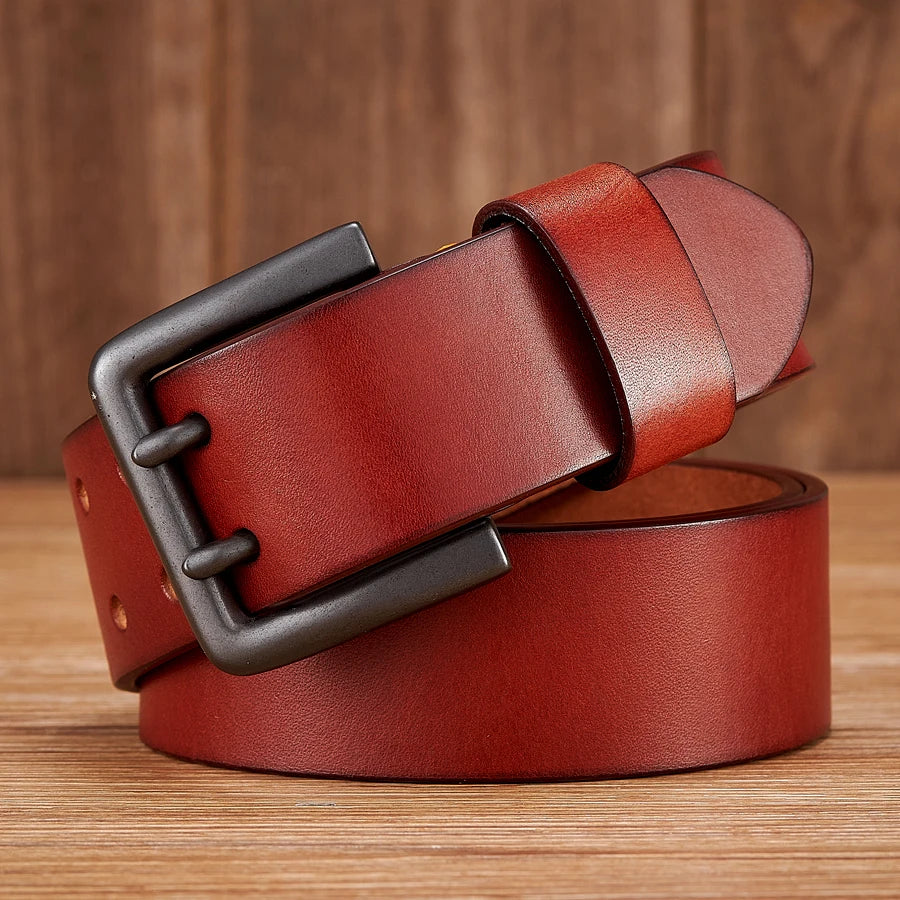 High-Quality Leather Designer Belt