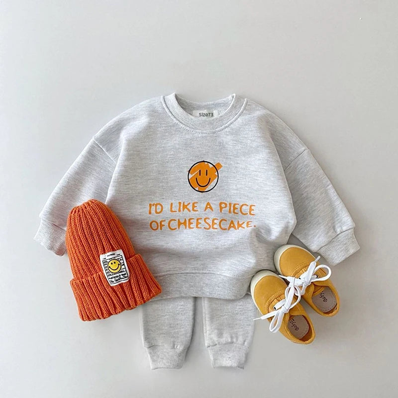 Autumn Korea Baby Clothes Set