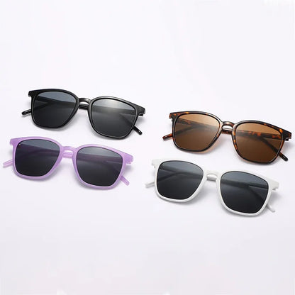 Vintage Square Sunglasses Mirror Retro Shades for Women