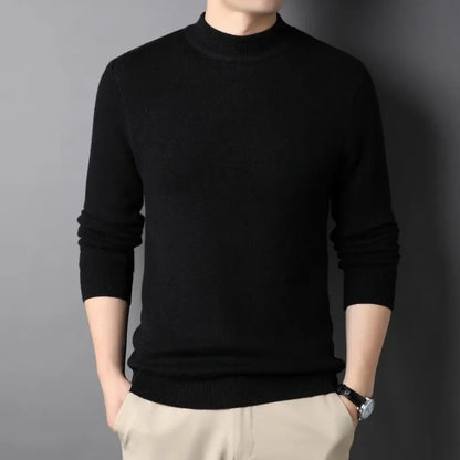 Men's Knitted Turtleneck Sweater