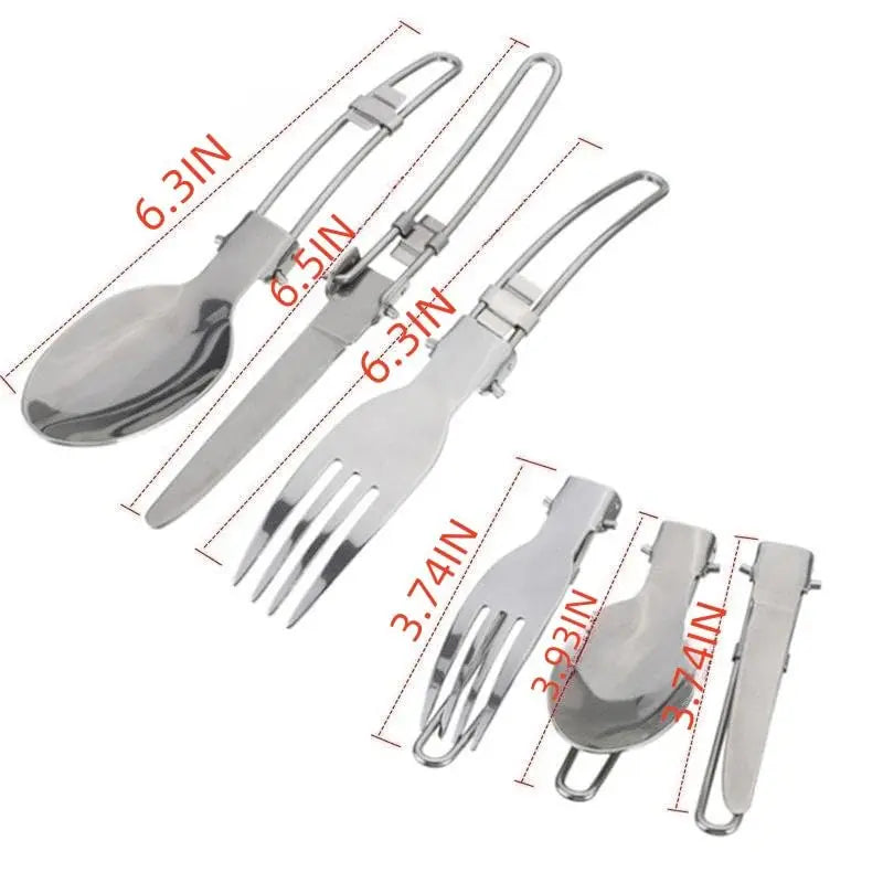 14-teiliges Camping-Kochgeschirr-Set