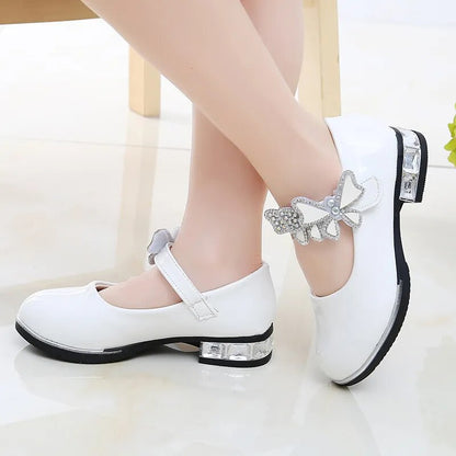 Girls Leather Shoes for Spring Summer