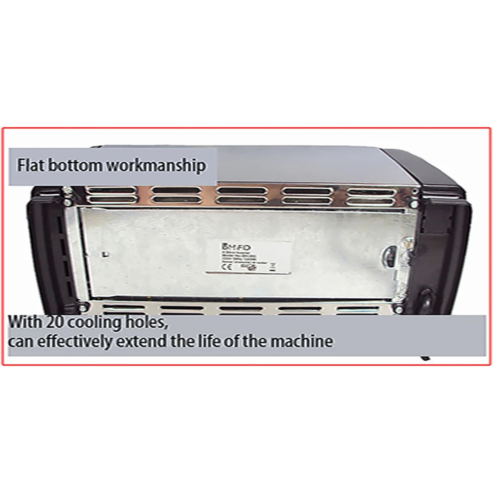 Machine à petit-déjeuner grille-pain multifonction 4 tranches