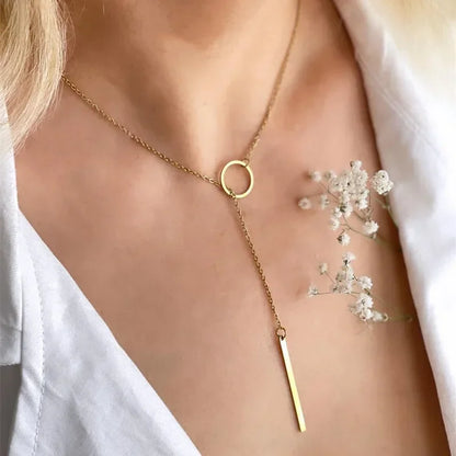 Collier pendentif amour en forme de cœur géométrique pour couples