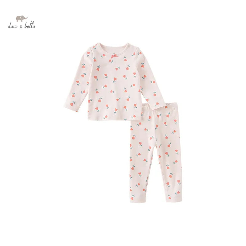 Autumn Winter Girls' Pajama Set