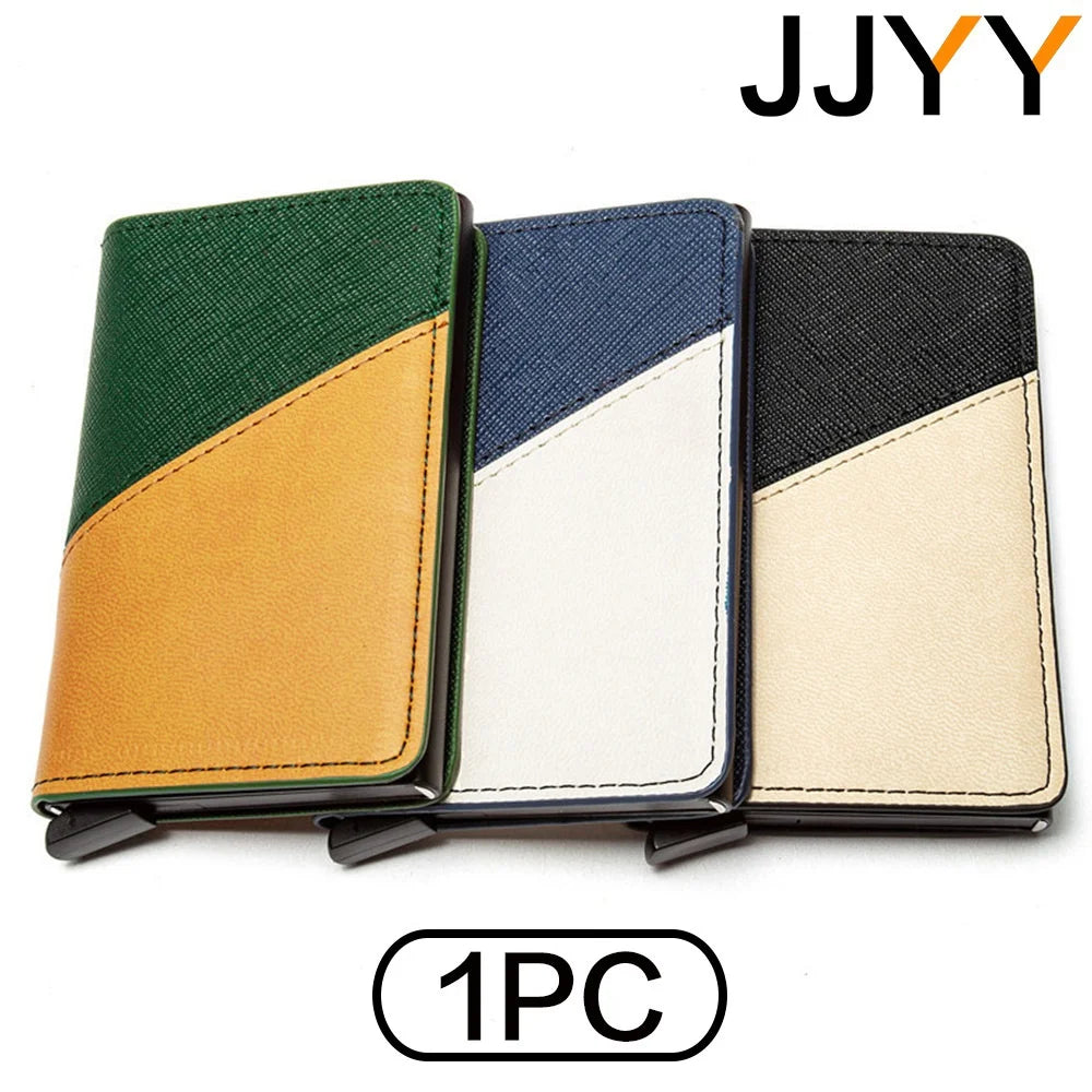 RFID Blocking Smart Leather Wallet