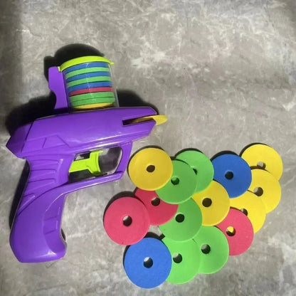 Kids Foam Disc Launcher Gun