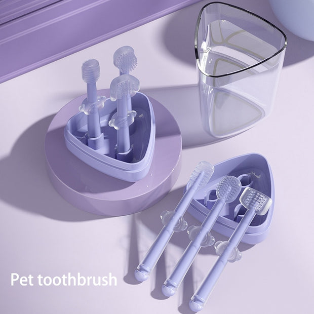 Pet Toothbrush Set-Cat & Dog Dental Care
