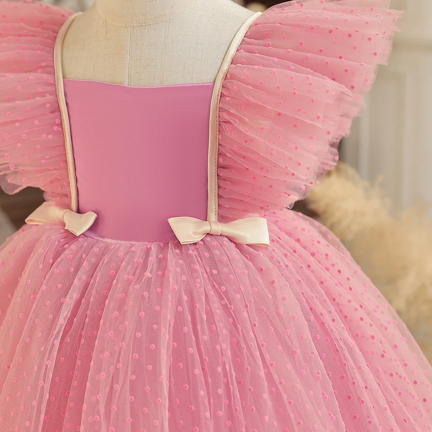 Prinzessin Blumen Tutu Kleid für Mädchen