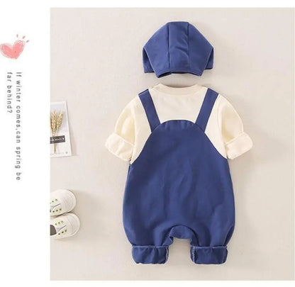 2-Piece Baby Bodysuit & Hat Set 0-12M