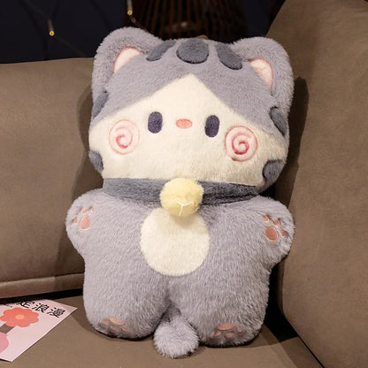 3 Colors Cartoon Cat Plush Toys  for Baby