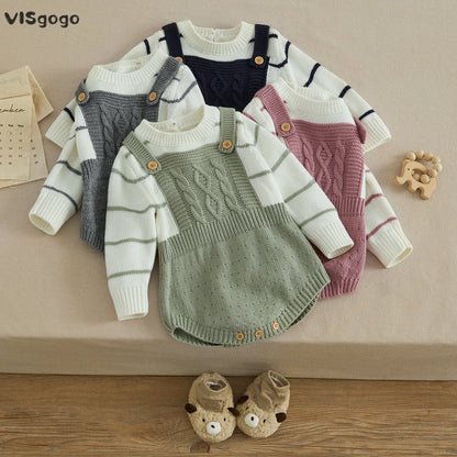 Baby Bodysuits Long Sleeve Spring Autumn Outwear