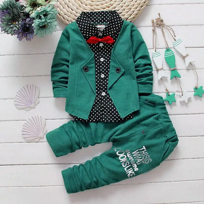 Kid's Gentleman Tracksuit Set