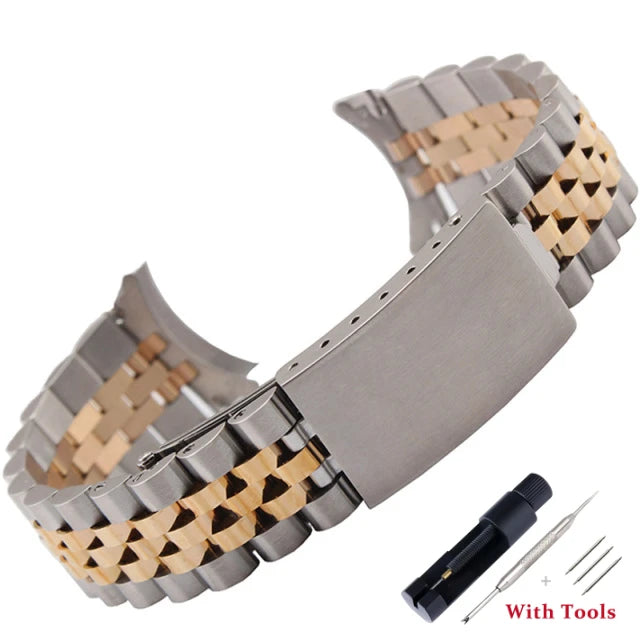 Luxury Stainless Steel Rolex Band