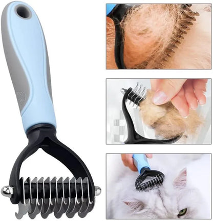 Pet Hair Remover & Grooming Brush