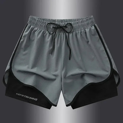 Men's Black Outdoor Running Shorts
