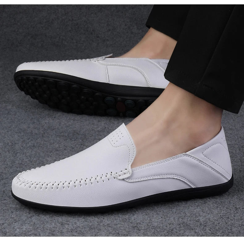 Men Handmade  Breathable Loafers