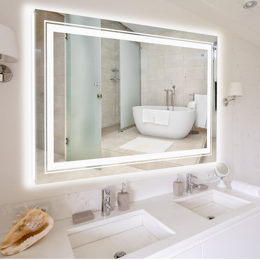 Miroir de salle de bain LED 40x24