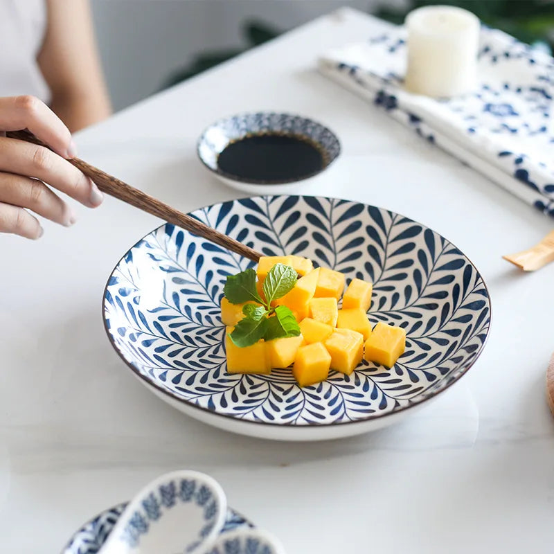 Ceramic Soup Bowl with Microwave-Safe Handle