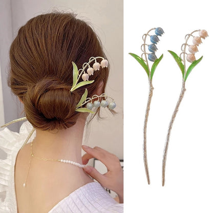 Elegant Lily of the Valley Hairpin