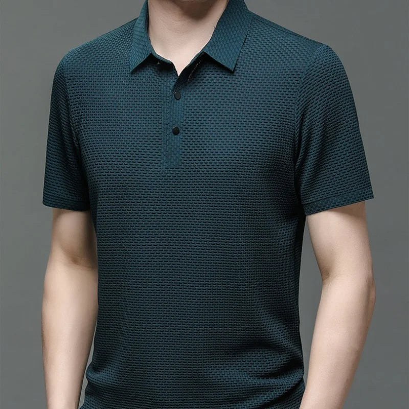 M-4XL Cool & Breathable Business Casual Polo Shirt
