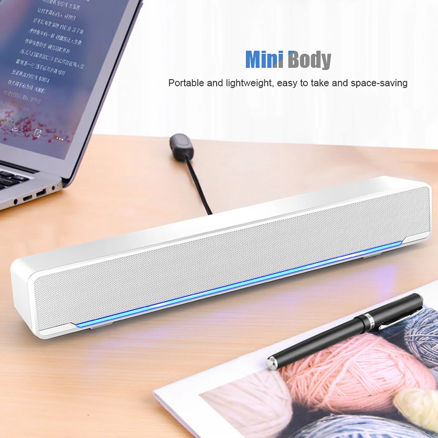 Monster G01 Speakers Computer Wired Gaming Wireless Music Speaker