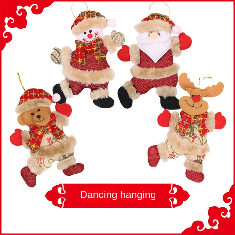 40PCS Christmas Tree Doll Ornaments Festive Hanging Gifts