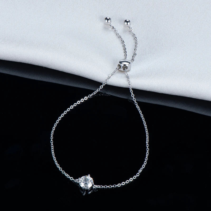 Luxe 1CT Moissanite Diamond Bracelet