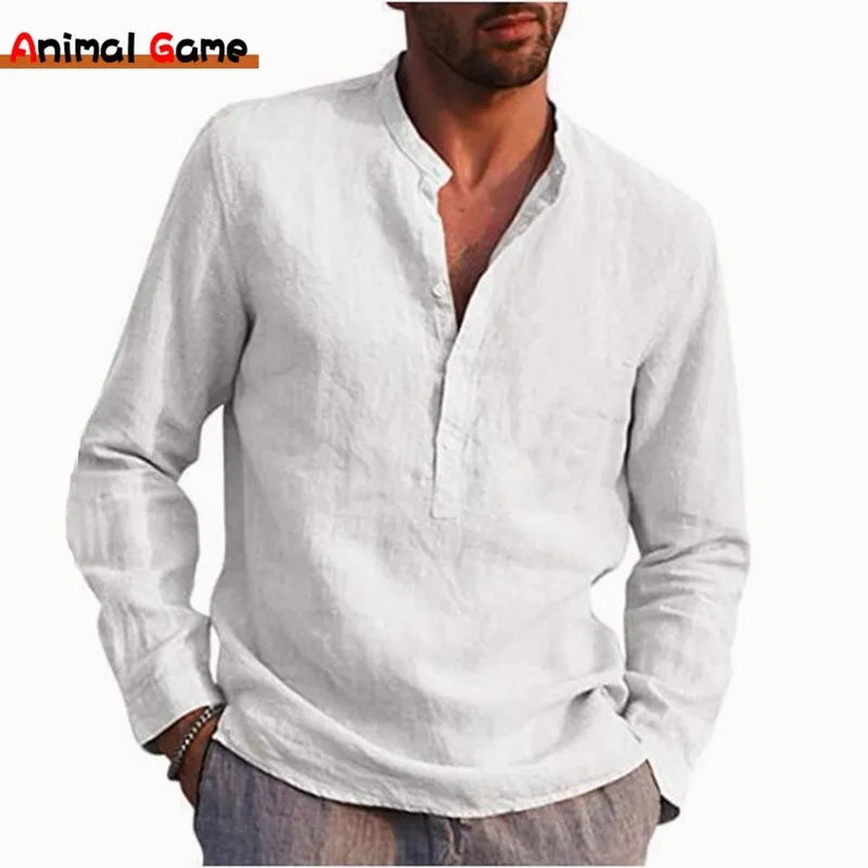 mens shirt, linen men shirt, linen shirt, linen long sleeve shirt, mens top, t shirt men, long sleeve shirts, overshirt men