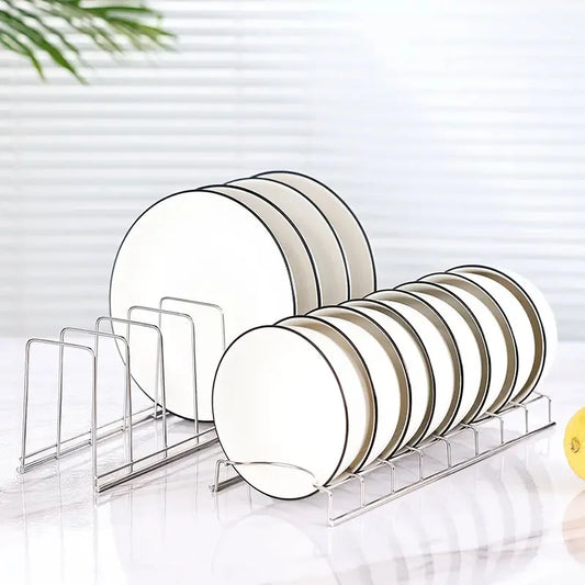 Stainless Steel Dish Holder and Organizer Rack