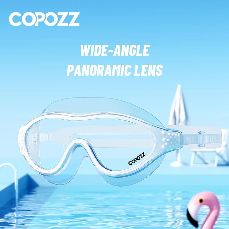 Waterproof Anti-Fog Swimming Goggles for Adults