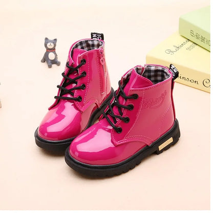 Non-Slip Kids' Fashion Boots -  Warm Shoes