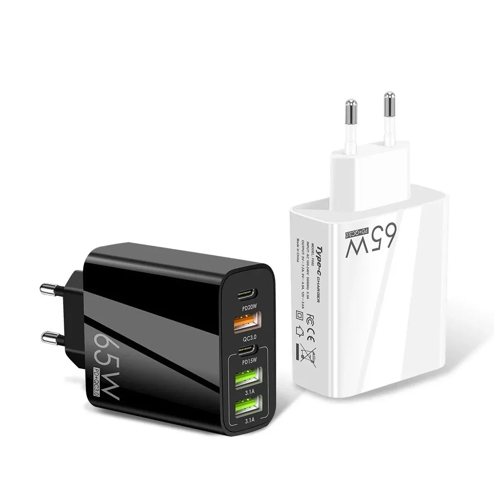 6-Port 65W Fast Charger for iPhone 14