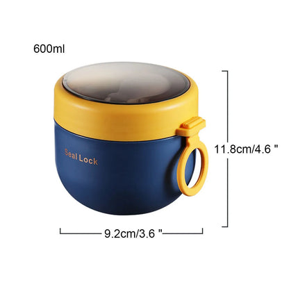 600ML Stainless Steel Lunch Box