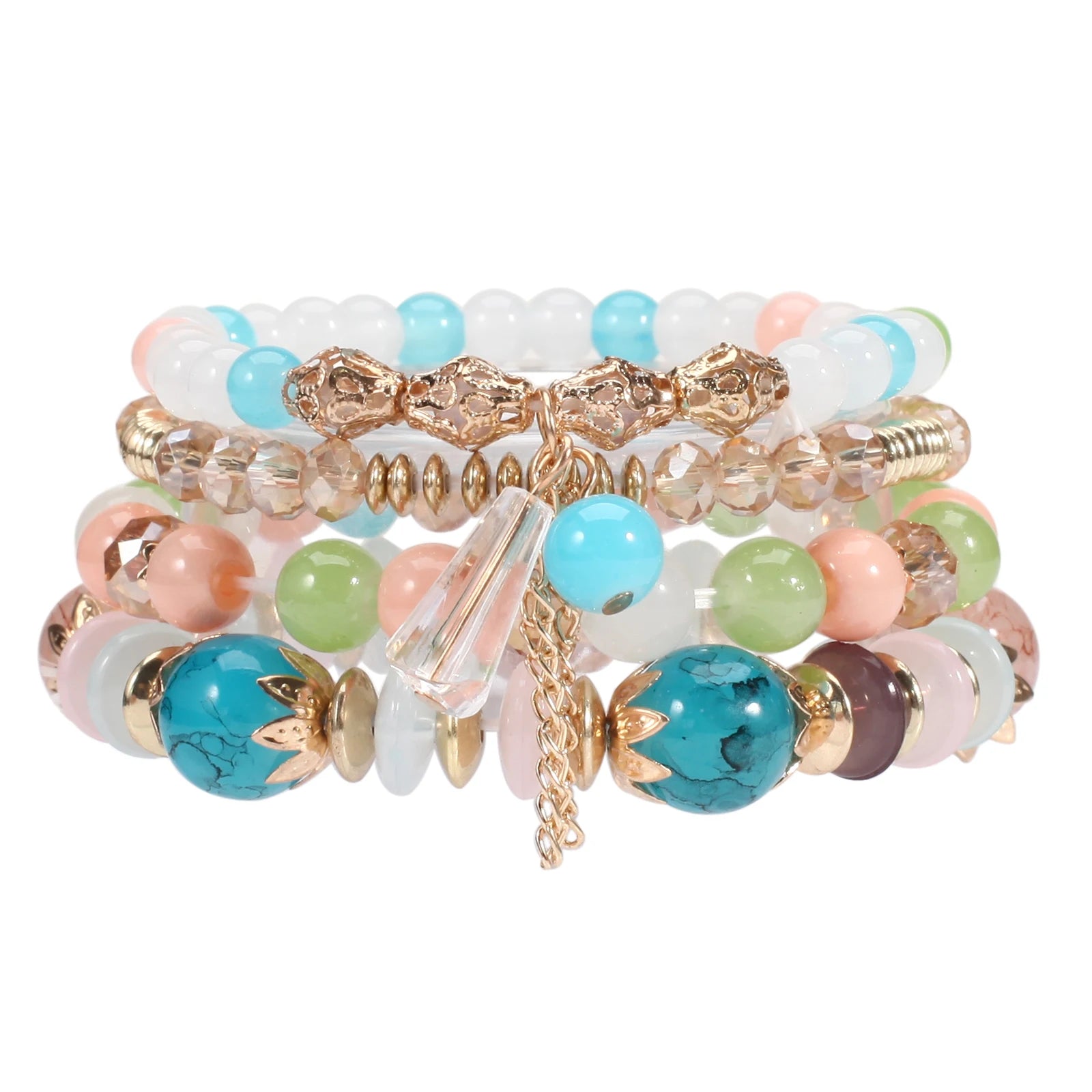 Stackable Bead Bracelets