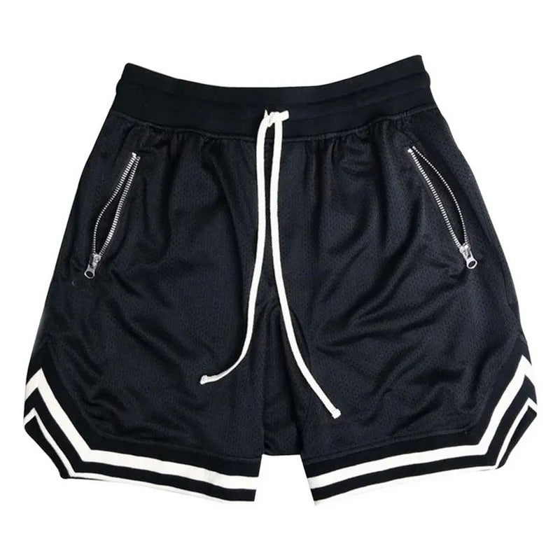 Gym Men Mesh Running Shorts