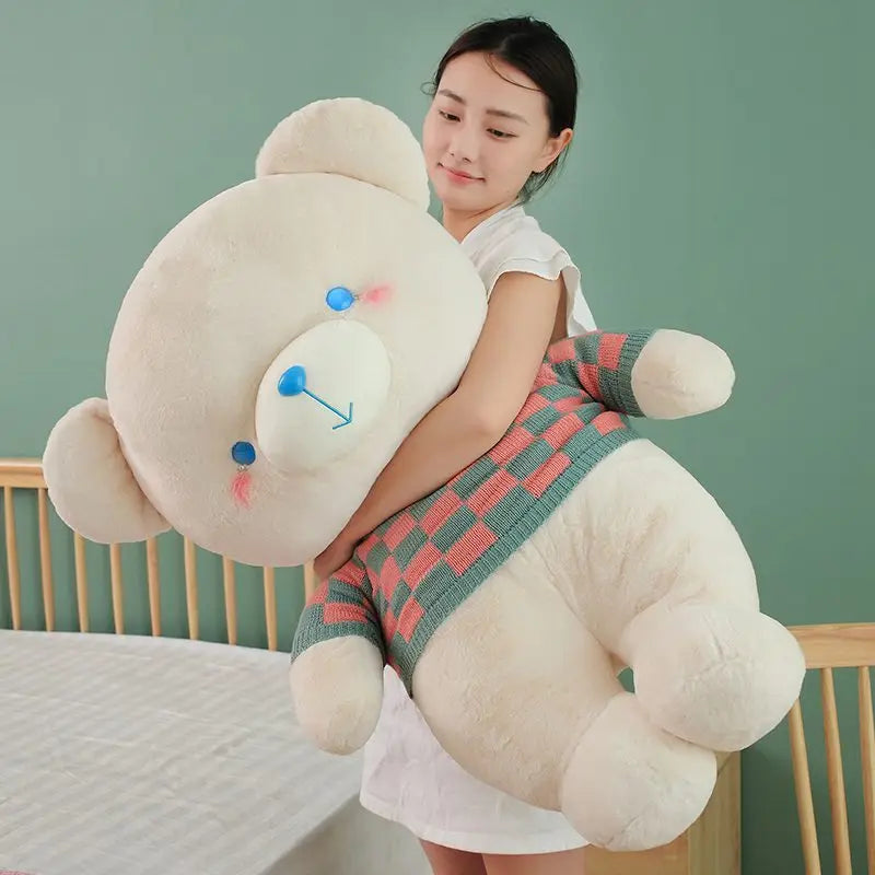 Peluche Ourson Pull Géant - 70 cm