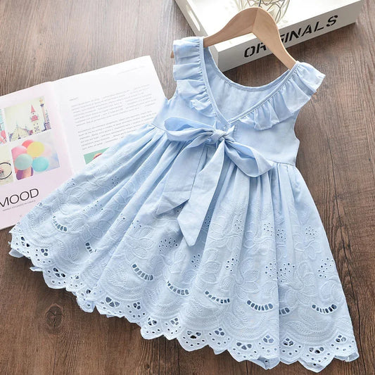 Children's Party Clothing Floral Princess Elegant Dress