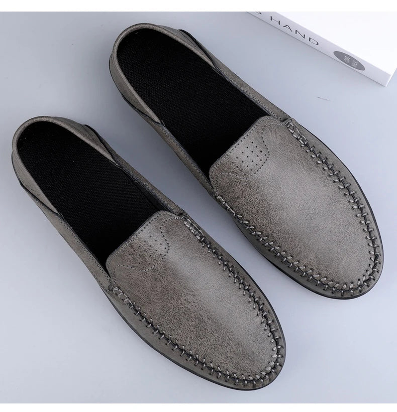 Men Handmade  Breathable Loafers