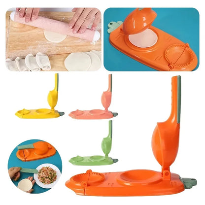 DIY Dumpling Moulds & Dough Press