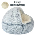 Gray Long Plush