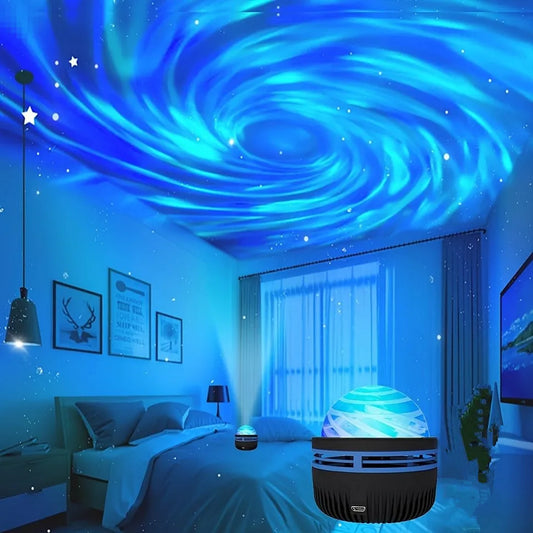 Projecteur LED Galaxy – Veilleuse ciel colorée pour chambre d'enfant