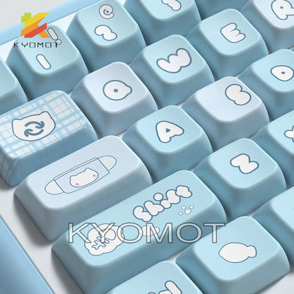 Blue Cat MDA PBT Keycap Set