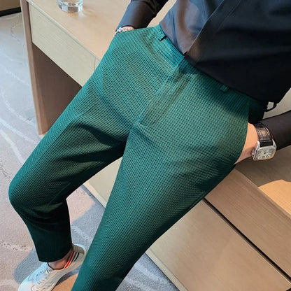 Men's Waffle Dress Pants