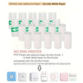 10 White 10 Sticker