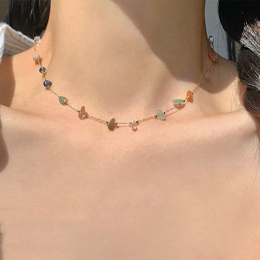 Sommerstein-Halskette für Damen